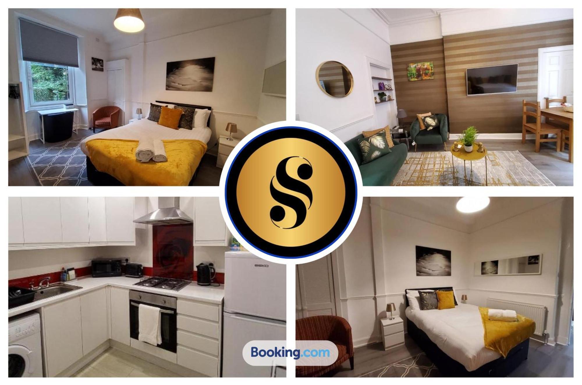 Leith Spectacular Apartment By Sensational Stay Short Lets & Serviced Accommodation With 6 Separate Beds & 2 Baths 爱丁堡 外观 照片